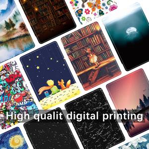 Étui intelligent magnétique pour Pocketbook <span class=keywords><strong>InkPad</strong></span> Color 2 <span class=keywords><strong>3</strong></span> <span class=keywords><strong>InkPad</strong></span> 4 E-Reader Housse en cuir PU avec dragonnes Design personnalisé - Product Image 3