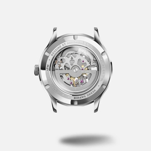 Custom Anti-riflettente vetro zaffiro Miyota movimento <span class=keywords><strong>automatico</strong></span> di cuoio genuino <span class=keywords><strong>cinturino</strong></span> da uomo Business Casual orologi - Product Image 6