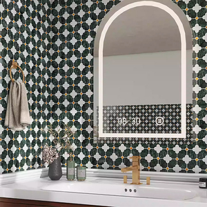 Carreaux mosaïque marbre mélangé multi crreaux antidérapants mosaïque pierre couleur mélangée utilisés pour les murs et les sols - Product Image 2