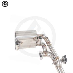 Escape de acero inoxidable CSZ de alta calidad para <span class=keywords><strong>Porsche</strong></span> <span class=keywords><strong>911</strong></span> 991,1 Carrera Targa 3.4L 3.8L a GT3 Valvetronic silenciador con válvula Catback - Product Image 3