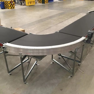 Özelleştirmek Powered 180 derece 360 derece eğrisi hattı yarı daire dönüş bant konveyör birleştirin - Product Image 1