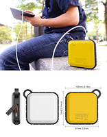 Mini Powerbank 10050mAh, Batteries externes avec charge rapide PD 18W, Type-C, lumière LED et design étanche pour l'extérieur