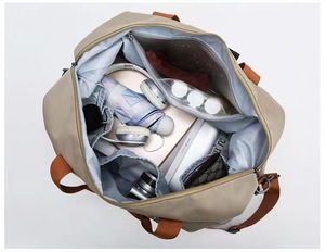2025 bolsa de Fitness gimnasio deporte bolsa de almacenamiento de gran capacidad organizador de viaje impermeable deportes viaje bolsa de lona para hombres