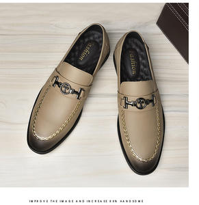 Zapatos de Hombre de Cuero Genuino para Negocios, Casuales, de Boda, Otoñales, Florales, Puntiagudos, Sin Cordones, Delgados y Transpirables - Product Image 6