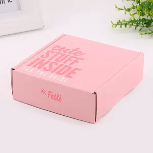 Factory Wholesale Fashion Pink Cardboard Paper Boxes Custom Packing Box Airplane Box For Gifts