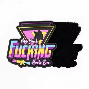 Pure Made To Order Vendor Direct Manufacturing 3D Soft Rubber Silicone Polyvinyl Chloride Badge pvc patch - Product Image 3