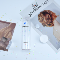 Flacon cosmétique transparent en PETG de 200 ml, emballage en plastique pour soins de la peau, pour toner et démaquillant