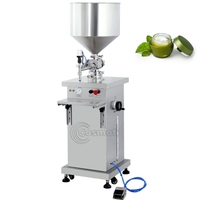 Machine de remplissage Semi-automatique à petite Dose de 10-100ml, crème cosmétique, pommade, Sauce Chili, tomate, Lotion, pâte, huile d'olive