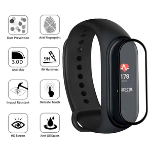 Trendybay ฟิล์มกระจกป้องกันแบบนิ่มสำหรับ Mi band 7 6 5 4อุปกรณ์ป้องกันหน้าจอสำหรับ Xiaomi miband 7 - Product Image 3