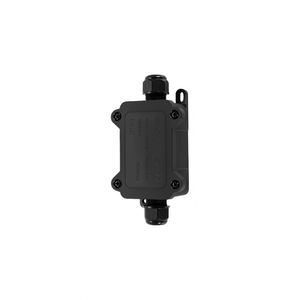 Caja de conexiones impermeable IP68, 46x37x106mm, entrada y salida de cable de nailon ignífugo, caja de terminales de 16A y 450V - Product Image 1