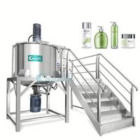 Mélangeur de liquides CE pour savon, machine de production en acier inoxydable pour shampoings, gels douche, huiles capillaires et lotions corporelles