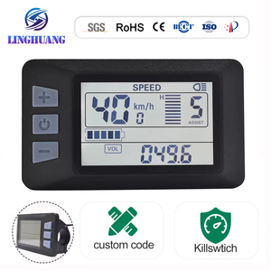P 3H Elektronische Bedrade Multifunctionele Fietscomputer Met Snelheid, Kilometerteller, Pas-Modi, Foutwaarschuwingen Voor Berg/Elektrische Fietsen - Product Image 1