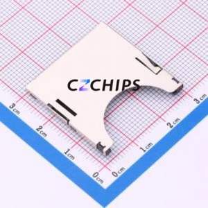 SD-0503A-P SD Card / Memory Card Connector SMD Connector Self-Return Type Standard SD Card Card Holder - Product Image 1