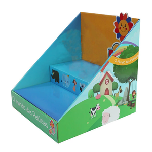 Soporte <span class=keywords><strong>de</strong></span> exhibición <span class=keywords><strong>de</strong></span> escritorio <span class=keywords><strong>de</strong></span> <span class=keywords><strong>cartón</strong></span> personalizado, <span class=keywords><strong>para</strong></span> comida, libro, promoción - Product Image 3