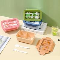 Récipients alimentaires à 3 compartiments de style bento Boîtes à lunch haut de gamme pour la préparation des repas