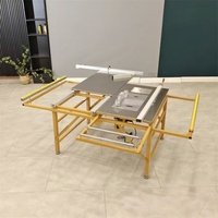 Meilleures ventes du fabricant, scie à table horizontale sans poussière, équipement professionnel pour le travail du bois