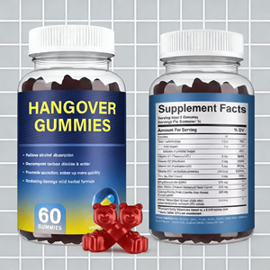 Suplemen Vegan Pereda Mabuk, Detoksifikasi Hati Akibat Alkohol, Permen Kunyah Anti Mabuk, Pendukung Imunitas - Product Image 2