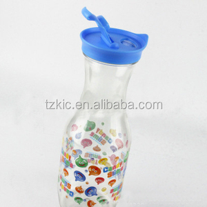 Decantador de plástico de 1 litro para zumo, agua, <span class=keywords><strong>vino</strong></span>, té helado - Product Image 2