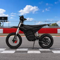 Nouveau modèle M7 Moto électrique tout-terrain pour adultes 80 km/h 3 vitesses Commutateur à commande directe Moteur à entraînement direct Frein à disque hydraulique avant et arrière