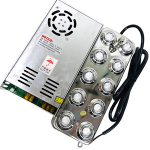 एक्वेरियम और सजावट के लिए टिकाऊ 10-सिर स्टेनलेस स्टील अल्ट्रासाउंड धुंध निर्माता - Product Image 1