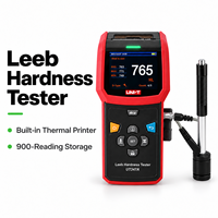 Testeur de dureté Leeb portable UNI-T UT347A haute précision 170-960 HLD avec imprimante intégrée pour les tests de récipients sous pression