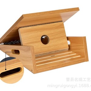 Tabla de Yoga Minimalista Moderna, Ajustable y Multifuncional, para Ejercicios de Equilibrio, Portátil, de Madera Natural - Product Image 3