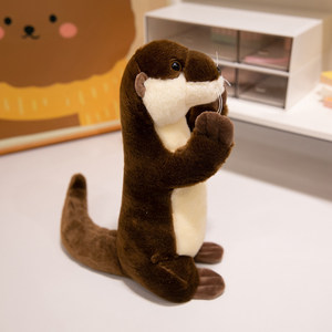 UYEAH CPC OEM/ODM Factory, Conception Personnalisée, Peluche en Coton Rembourrée, Jouet en Peluche Doux et Mignon en Forme de <span class=keywords><strong>Castor</strong></span> pour Cadeaux d'Enfants - Product Image 3