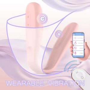 Culotte vibrante clitoridienne portable avec télécommande via application, recharge USB et logo personnalisé – Jouet sexuel pour couple - Product Image 3