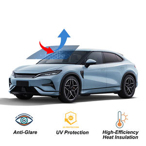 Film teinté pour vitres de voiture, échantillon gratuit, 1,8 mil, 15 % VLT, 1 couche, auto-adhésif, solaire, changeant de couleur, protection UV, revêtement céramique nano, PET - Product Image 6