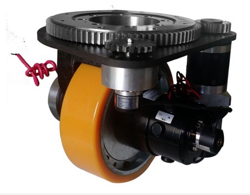 AGV Wheel With 750W Steering Motor 24V Pallet Stacker Parts