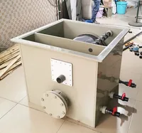 Filtre à tambour automatique AMBOHR 30m3 PM-pour système de filtre d'aquaculture Koi Pond