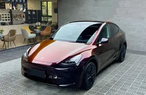 Haute Extensible Automobile Changement De Couleur Film PET Doublure Caméléon Coulant Noir Charme Rouge Voiture Vinyle Wraps - Product Image 6