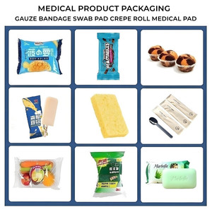 Di alta qualità del cuscino automatico rotante Sterile crêpe Medical garza bendaggio macchina per tampone rullo quadrato - Product Image 2