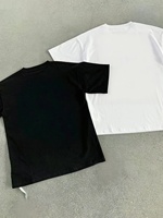 Nouveau T-shirt décontracté pour homme 2026, imprimé, respirant, en pur coton, doux pour la peau, T-shirt épais à manches courtes pour homme