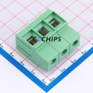 1774137 <b>Screw</b> Terminal <b>Block</b> Through hole Component (THT),P=10.16mm Connector 10.16mm Green Through Hole 1 - Product Image 1