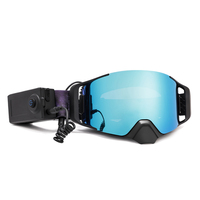 Lunettes de motocross professionnelles polarisées anti-buée, verres en PC, sangle réglable, design à monture intégrale - Étanches et anti-poussière pour VTT et VTT