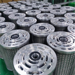 Htc טורבינת dilute שמן תחנת נירוסטה הידראולי חומר מסנן המשמש מסנן מחסנית שמן דופלקס - Product Image 2