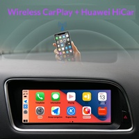 Écran tactile de navigation GPS Android 10,25 pouces 4 Go + 64 Go Qualcomm 8 cœurs DSP pour tableau de bord multimédia de voiture pour Audi Q5
