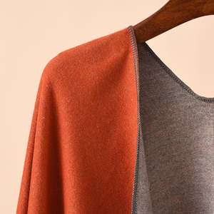 Châ<span class=keywords><strong>le</strong></span> et Étole pour Femme OEM, Cape de Soirée de Mariage, Châ<span class=keywords><strong>le</strong></span> Formel de Mariée, Poncho Adulte <span class=keywords><strong>d</strong></span>'Hiver Lavable, Écharpe Poncho Unie <span class=keywords><strong>d</strong></span>'Hiver - Product Image 4