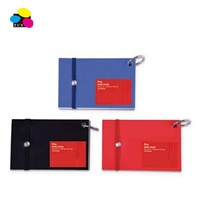 Cartes d'indexation personnalisées en papier ligné avec anneau et élastique pour fournitures scolaires et de bureau – Prix promotionnels de gros