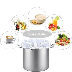 Bolsa <span class=keywords><strong>de</strong></span> filtro <span class=keywords><strong>de</strong></span> poliéster reutilizable sin BPA <span class=keywords><strong>de</strong></span> grado alimenticio para separación <span class=keywords><strong>de</strong></span> pulpa <span class=keywords><strong>de</strong></span> zumo, filtro para cerveza y <span class=keywords><strong>vino</strong></span>, directo <span class=keywords><strong>de</strong></span> fábrica - Product Image 1