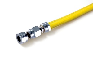 Di alta qualità <span class=keywords><strong>flessibile</strong></span> rivestito in PVC in <span class=keywords><strong>acciaio</strong></span> inox corrugato tubo del <span class=keywords><strong>Gas</strong></span> JIS Standard piegato tubo industriale giallo saldato <span class=keywords><strong>Gas</strong></span> naturale - Product Image 4