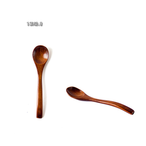 Cucchiai Ecologici in <span class=keywords><strong>Legno</strong></span> Naturale per Caffè, Tè, Zuppa, Zucchero, Miele, Dessert, Antipasti, Condimenti, Piccoli Cucchiai da Bistrot - Product Image 6