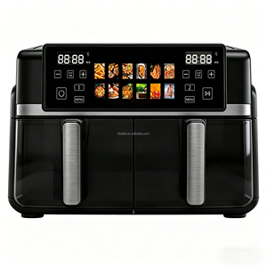 Friteuse à <span class=keywords><strong>air</strong></span> double zone Aifa de haute qualité 5+5L grande capacité avec écran tactile numérique, chaîne d'approvisionnement stable pour les grossistes mondiaux - Product Image 2