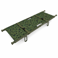 Brancard pliable d'urgence pour le transport de patients avec surface en tissu Oxford 600D