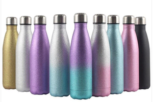 New Design Factory Custom 500ml Stainless Steel Spray Painting Portable Outdoor Sports Cola Vacuum Travel Leakproof - Product Image 3