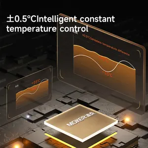 Chauffe-eau électrique à brancher avec installation facile, adapté à la <span class=keywords><strong>location</strong></span>, utilisation domestique, hôtel, affichage LED, 220V, 3000-3999W - Product Image 5