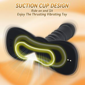 Vibrador Dildo Monstruoso con Control Remoto para Estimulación Anal, del Punto G y del Clítoris, con Movimiento de Empuje, para Mujeres - Product Image 4