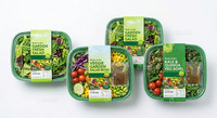 Automatische fruit- en groentesalade productielijn met snij-, was-, ontwaterings- en verwerkingsfunctie