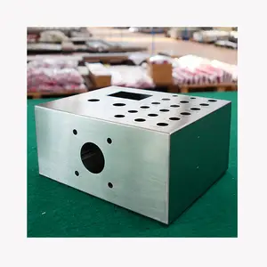 Custom precisione lamiera scatola di fabbricazione di lavoro di piegatura OEM parti di alta precisione lavorazione del metallo